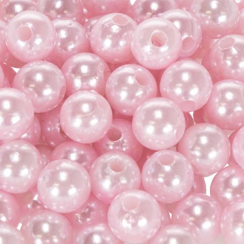 Pynteperler Ø10mm pink 115 stk | Floristik24.dk