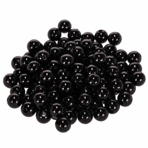 Pynteperler Ø10mm sorte 115 stk købe | Floristik24.dk