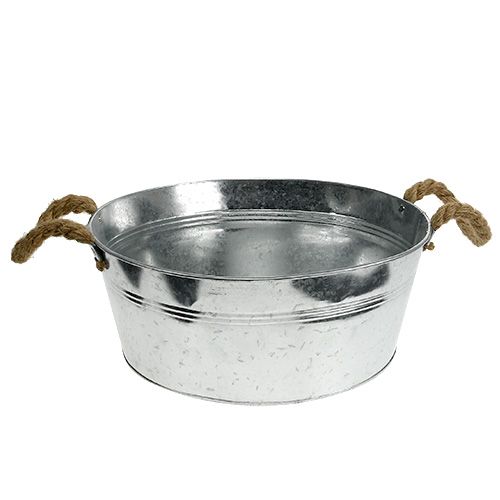 Floristik24 Dekorativ planteskål rundt Ø35cm