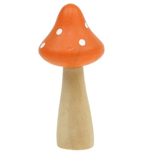 Floristik24 Dekorative svampe rød, orange 5,5 cm 12stk