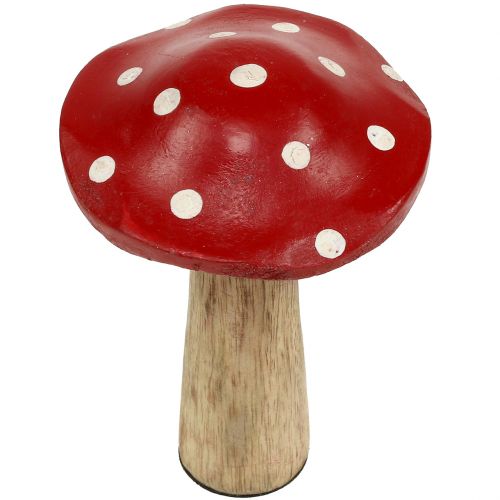 Floristik24 Toadstools lavet af træ 14cm 6stk