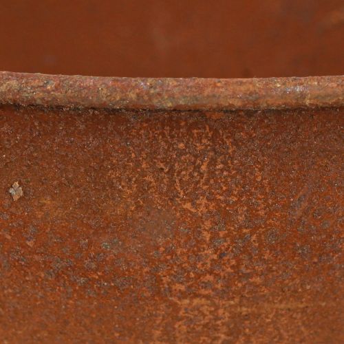 Artikel Dekorativ skål med fodkopskål rustmetal Ø20,5cm 2stk