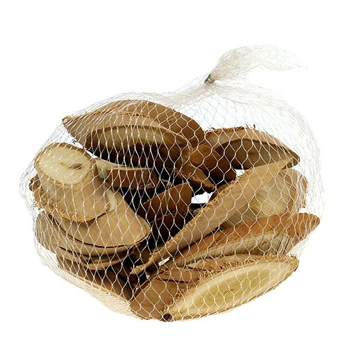 Floristik24 Dekorative skiver lavet af træ oval 9-12cm 500g