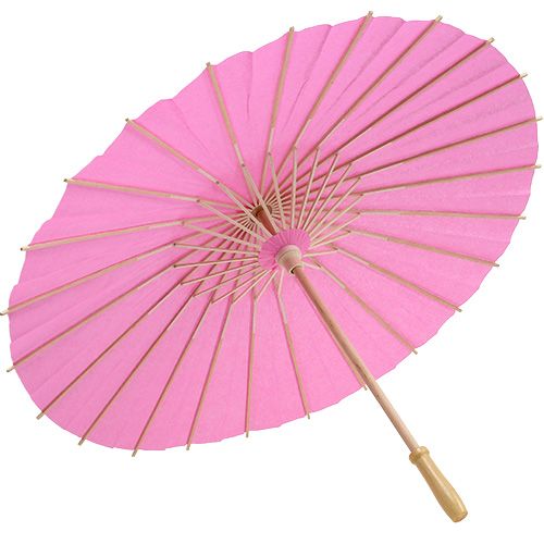 Floristik24 Dekorativ skygge lyserød Ø60cm H42cm