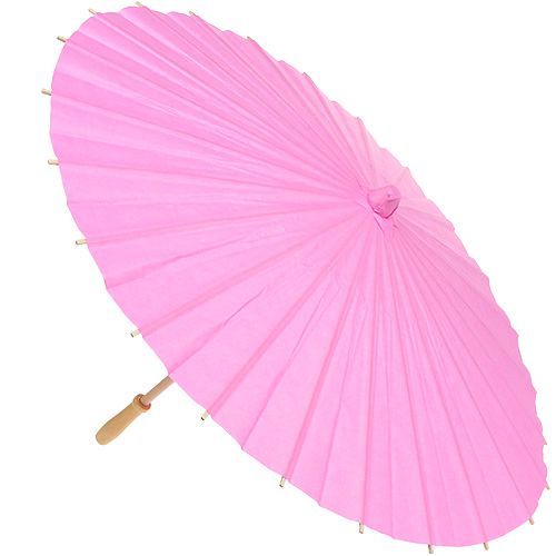 Floristik24 Dekorativ skygge lyserød Ø60cm H42cm