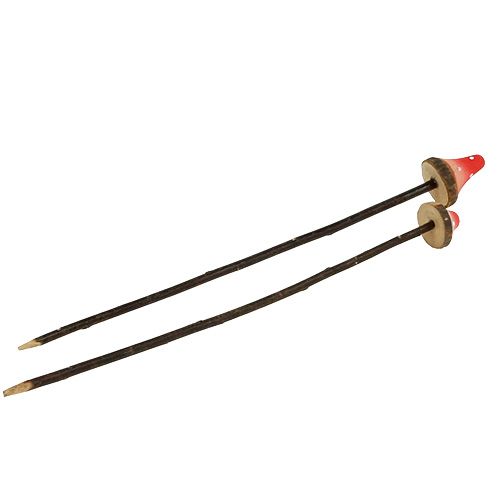 Toadstool på pinden 28cm - 29cm 12pcs