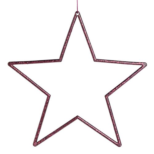 Deco Star Berry julepynt til ophæng Ø18cm 8 stk