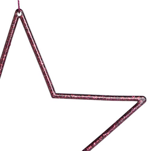 Artikel Deco Star Berry julepynt til ophæng Ø18cm 8 stk