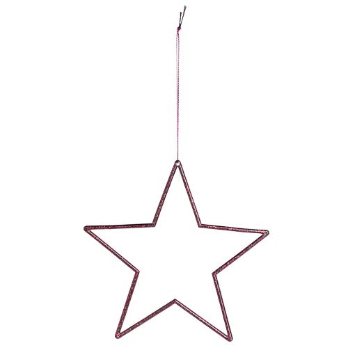 Artikel Deco Star Berry julepynt til ophæng Ø18cm 8 stk