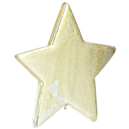 Artikel Dekorative stjerner spreder dekoration guld Ø3-7cm – 2. valg – 44 stk