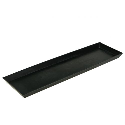 Dekorativ bakke antracit 43cm x 12cm