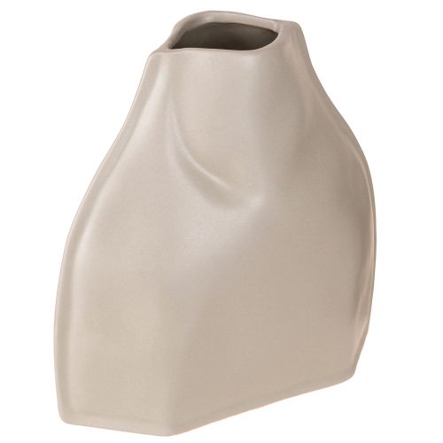 Artikel Dekorativ vase Keramik Grå Moderne Keramik Dekoration 22×9×22,5 cm