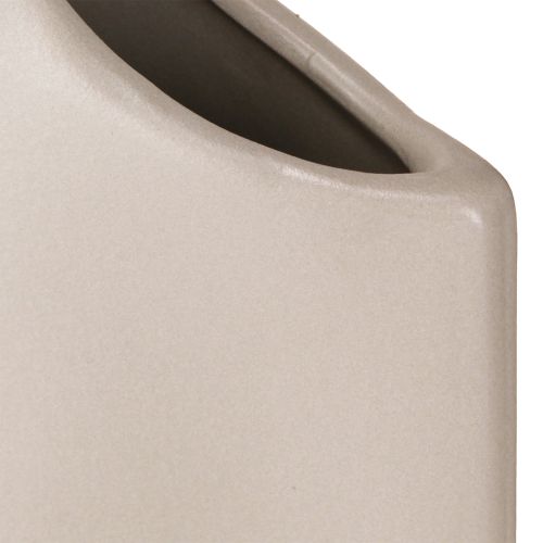 Artikel Dekorativ vase Keramisk taske Shopper Grå 19×4,5×33cm