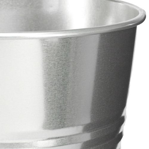 Artikel Dekorativ vase metal konisk høj vase sølv H34cm vase 11L