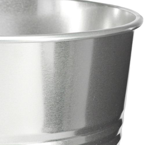 Artikel Dekorativ vase metal konisk høj vase sølv H38.5cm 14.5L