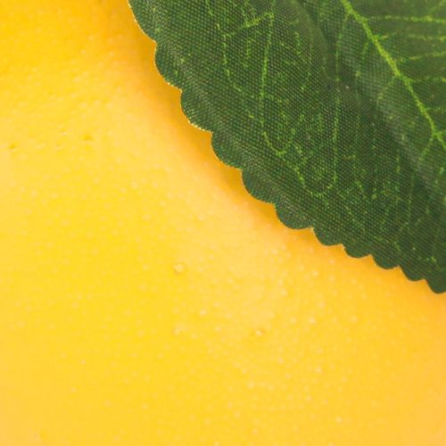 Artikel Dekorative kunstige citroner 2 citroner på en gren 16cm 3stk