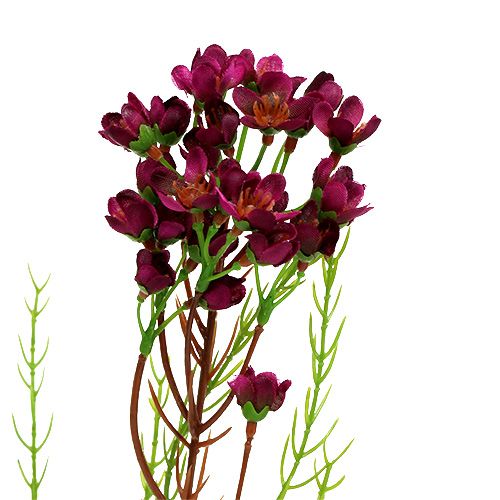 Floristik24 Deco gren med blomster Erika 80cm 3stk