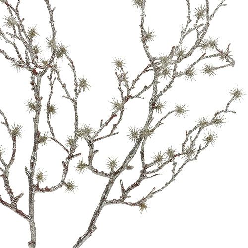 Floristik24 Dekorativ gren 75 cm med glimmer 3stk