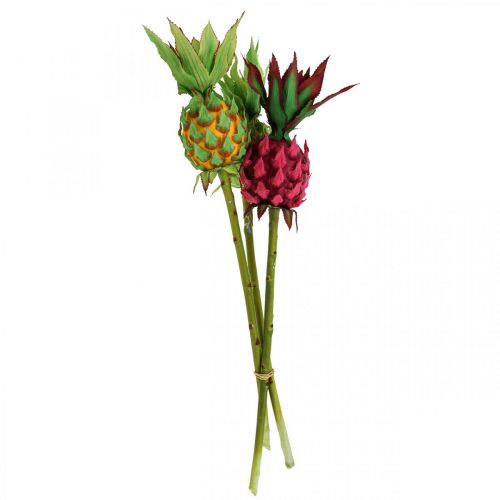 Floristik24 Deco ananas kunstig frugt deco frugter Ø7cm H50cm 3stk