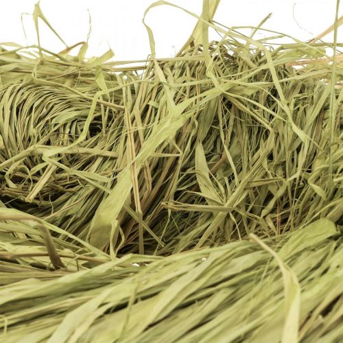 Artikel Dekorativ raffia til fremstilling af naturlig raffia raffia lime 200g