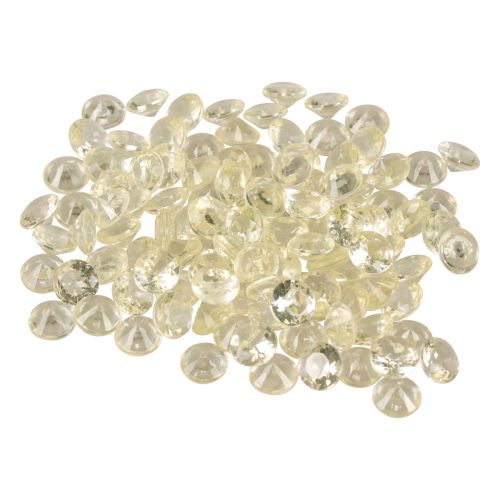 Floristik24 Dekoration Diamanter Bryllupsdekoration Champagne 12mm 150 Stk