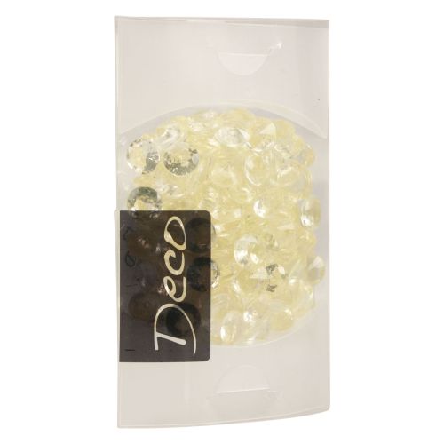 Artikel Dekoration Diamanter Bryllupsdekoration Champagne 12mm 150 Stk