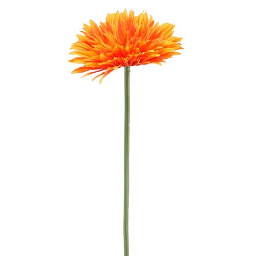 Floristik24 Dekorativ Gerbera Orange Ø15cm L88cm