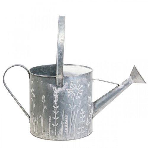 Floristik24 Dekorativ vandkande metal til plantning plantedunk H28cm