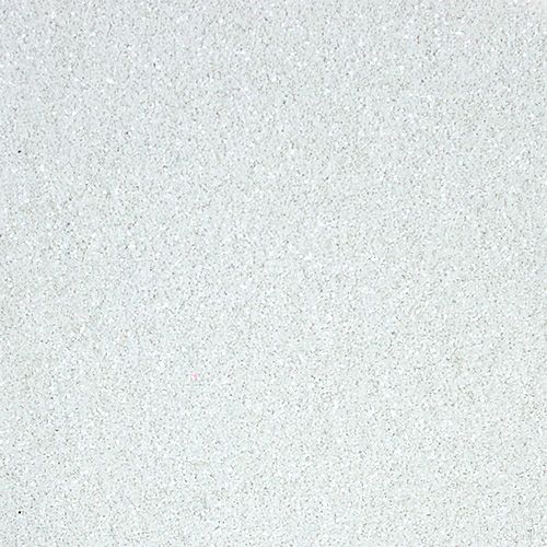 Floristik24 Dekorativ glitter hvid 115g