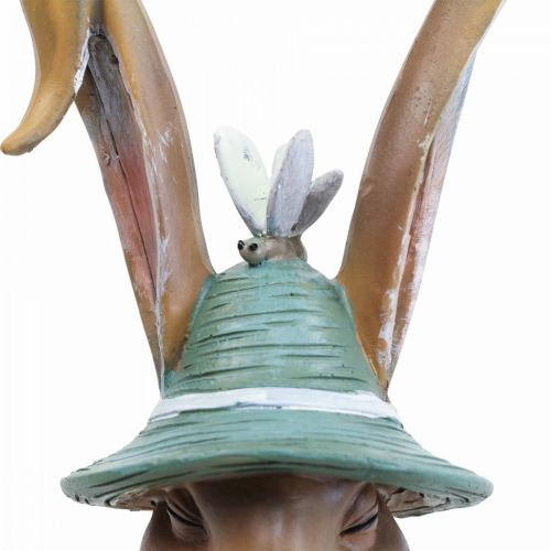 Floristik24 Deco kanin kanin buste dekoration figur kanin hoved 18cm