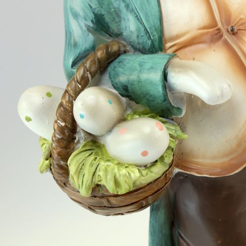 Floristik24 Dekorativ kanin kanin mand kurv påskeæg dekorativ figur H39cm