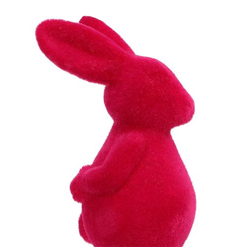 Floristik24 Dekorative kaniner, flokket, assorteret. 13cm 8stk