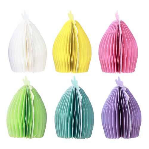Artikel Dekorative kyllinger lavet af honeycomb papir 11×6m5×12cm 6stk