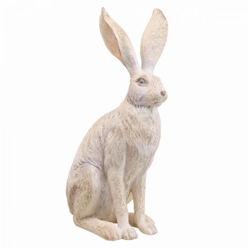 Floristik24 Deco kanin siddende deco figurer kanin par H37cm 2stk