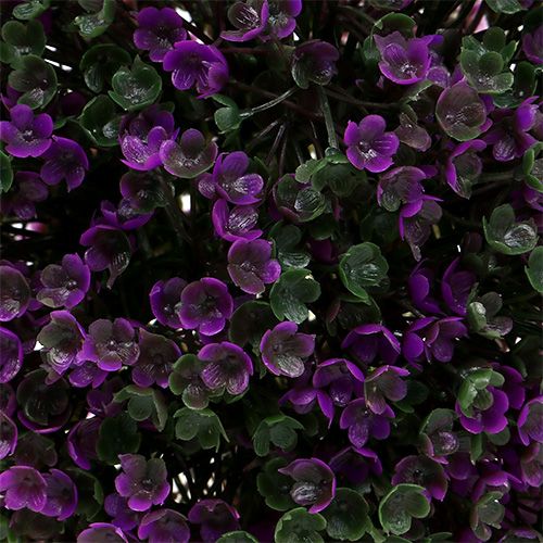 Artikel Dekorativ kugle lilla lavet af blomster plantekugle kunstig Ø15cm 1 stk
