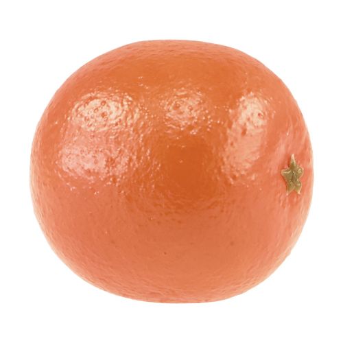 Artikel Dekorativ orange kunstfrugt Orange dekorativ frugt Ø8,5cm H8,5cm