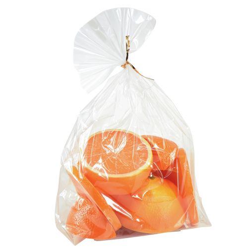 Artikel Dekorative appelsiner kunstig frugt i stykker 5–7cm 10 stk