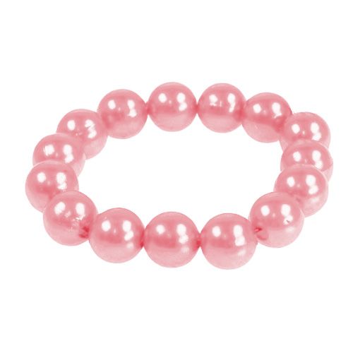 Deco perler Ø8mm pink 250p