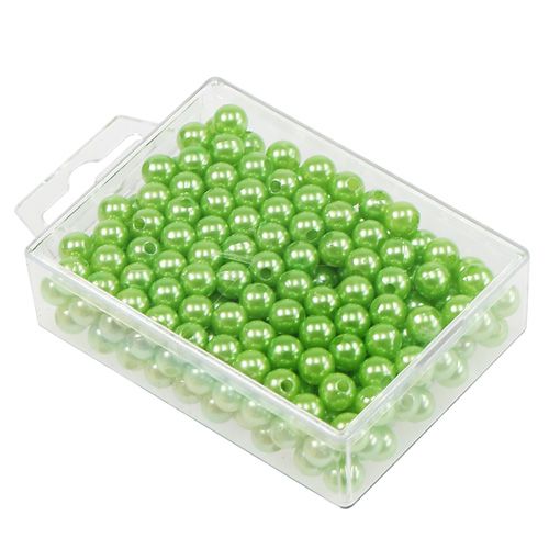 Artikel Pynteperler æblegrønne Ø8mm 250 stk