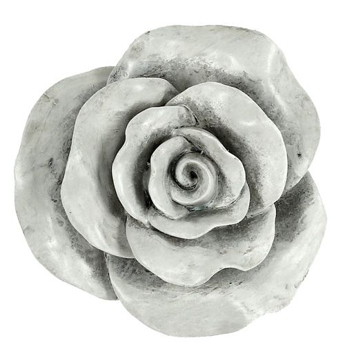 Floristik24 Dekorativ rosegrå 13cm
