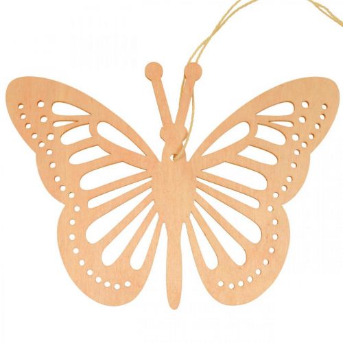 Artikel Dekorative sommerfugle Dekorationsbøjle Orange/Pink/Gul 12cm 12 Stk