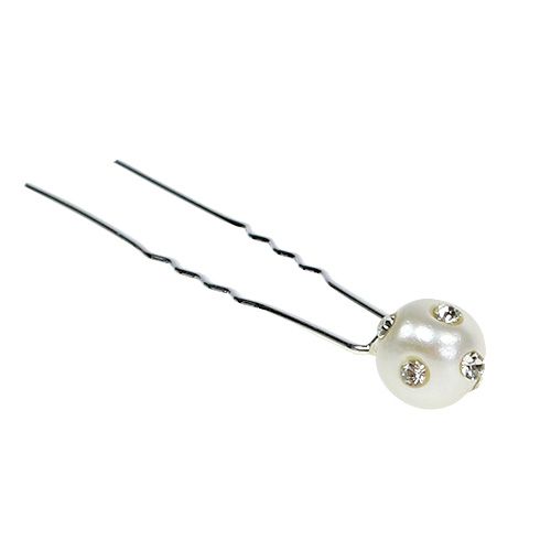 Floristik24 Pyntestift med perle Ø9mm 20 stk