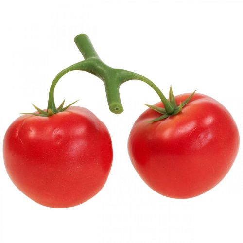 Floristik24 Deco tomat rød food dummy tomat panicle L15cm