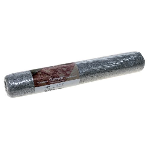 Artikel Deco fleece Sizoweb bordløber sølv 30cm 5m