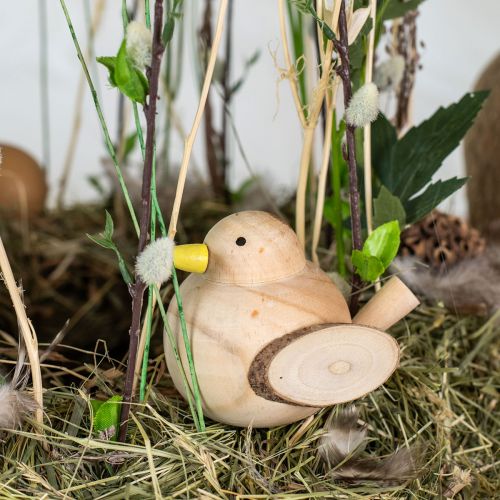 Floristik24 Pyntefugle træfugle borddekoration spring natur 5cm 6 stk