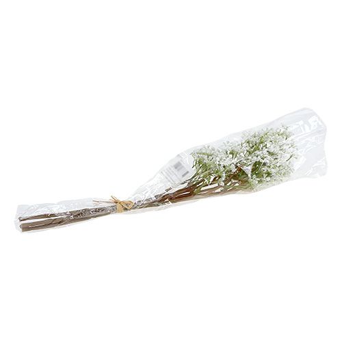 Floristik24 Dekorativ gren hvid L43cm 4stk