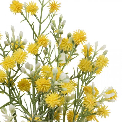 Floristik24 Dekorative grene kunstig mimosa buket sølv akacie H35cm