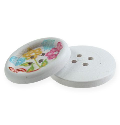 Floristik24 Dekorative træknapper med motiv Ø2.3cm 135p