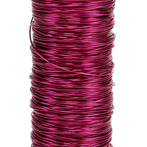 Deco wire Ø0,30mm 30g/50m pink