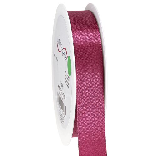 Dekorativt bånd taftbånd gavebånd polyester Erika 25mm 50m